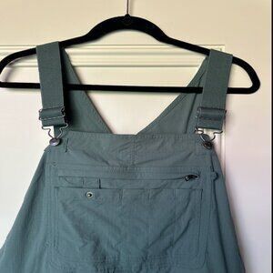 Duluth Trading Co Heirloom Sage Green Overalls Gardening Bibs